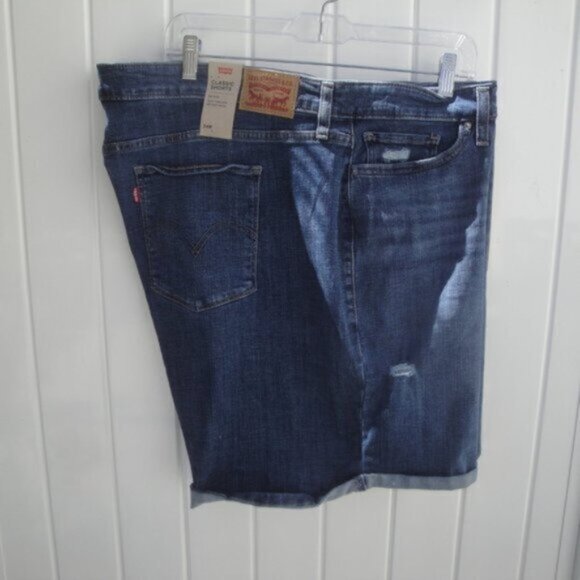 NEW Levi's Classic Denim Women's Short Mid Rise 24W - Picture 1 of 3